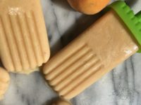 Vegan Peach Popsicles!!